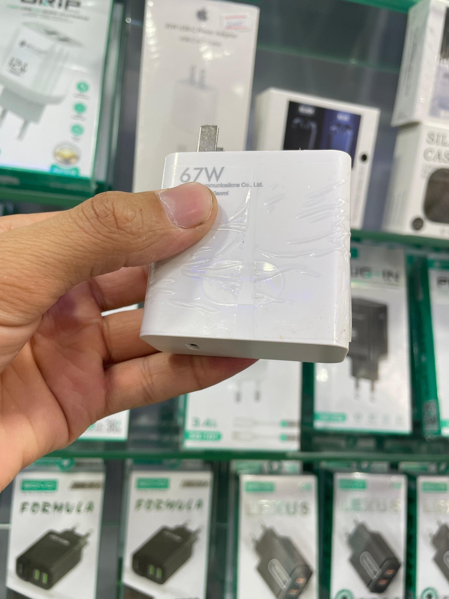 100% Original Charger "With Cable" ( Fast Charge On All Phones )