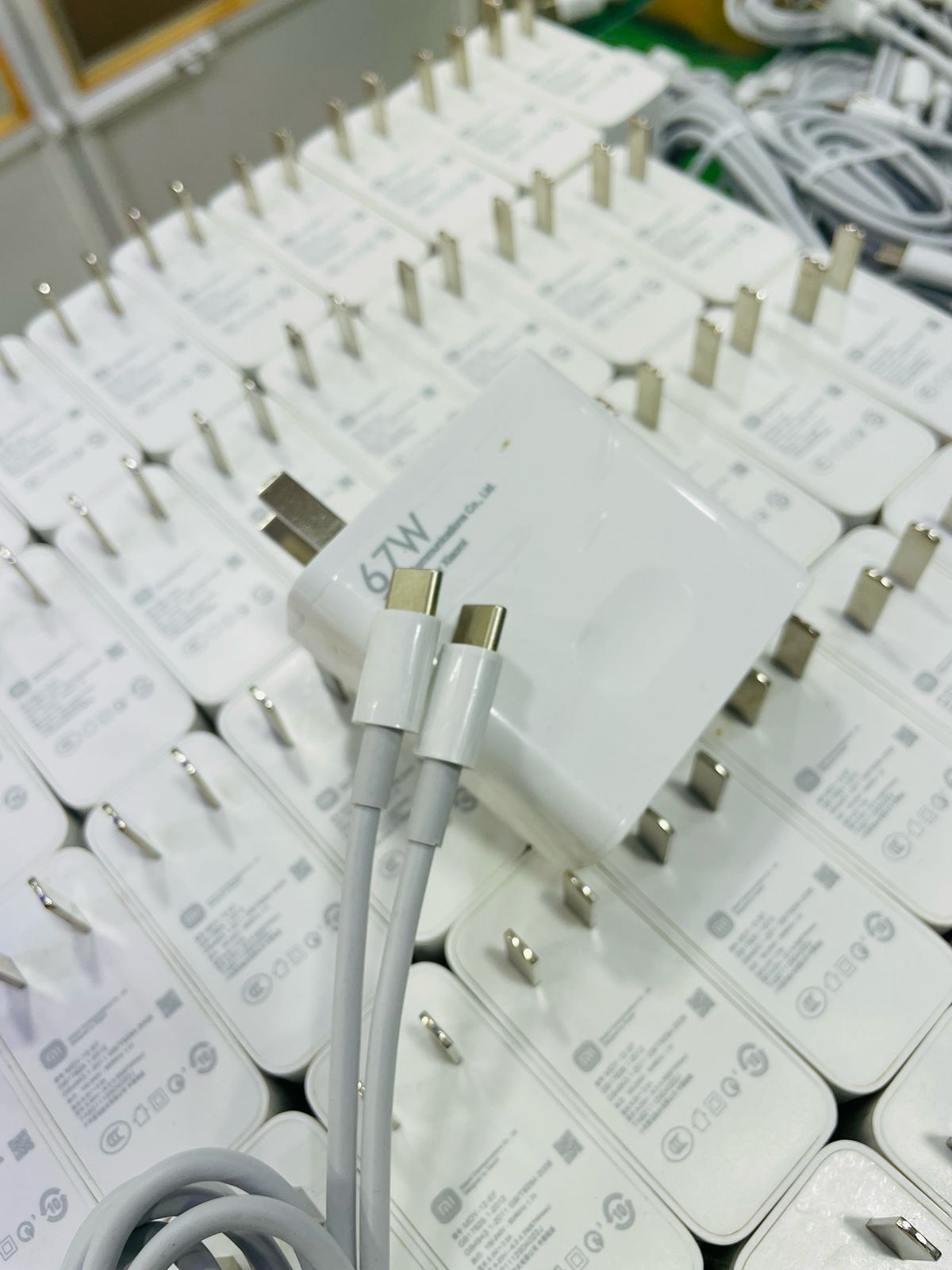 100% Original Charger "With Cable" ( Fast Charge On All Phones )