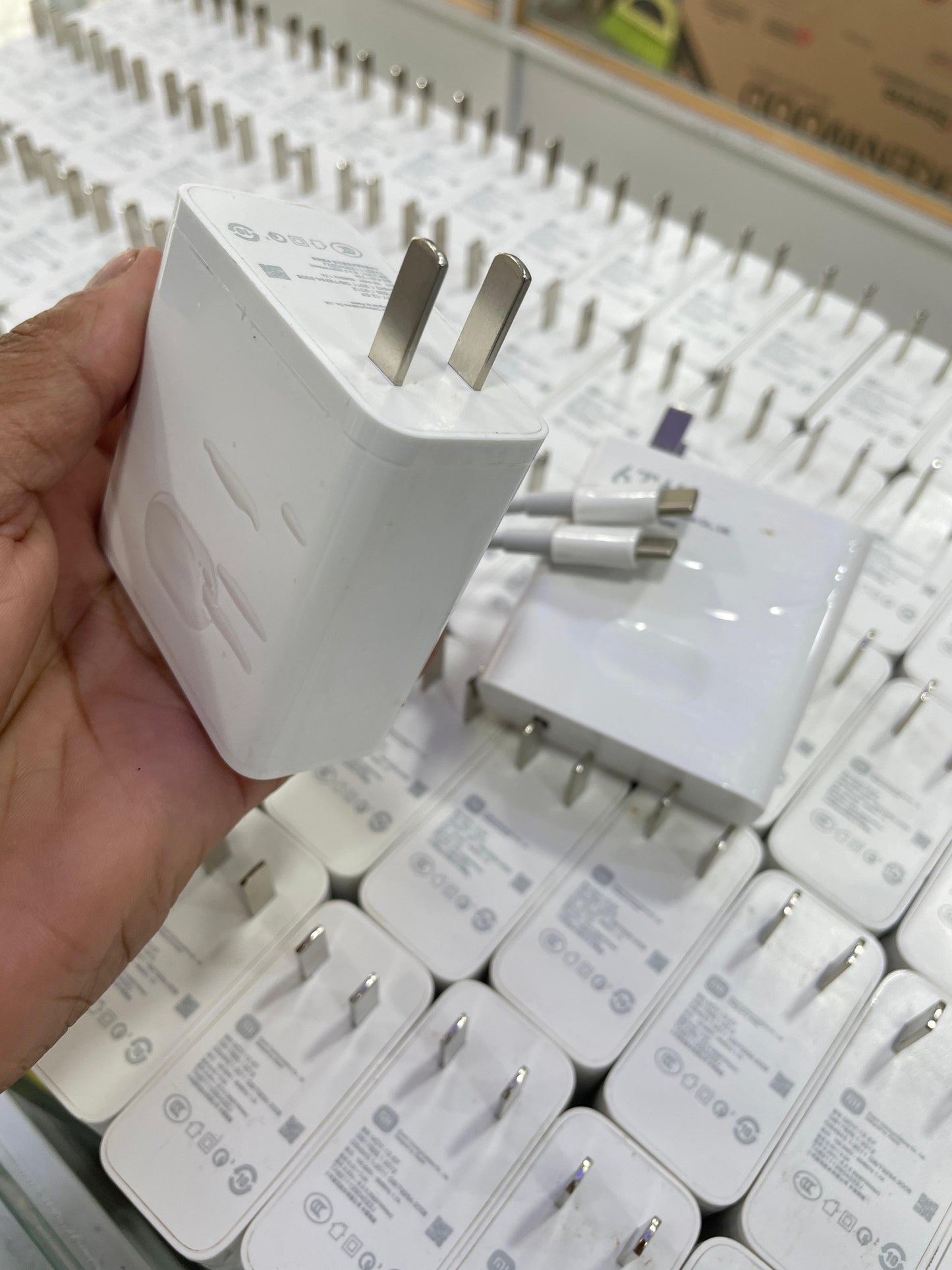 100% Original Charger "With Cable" ( Fast Charge On All Phones )